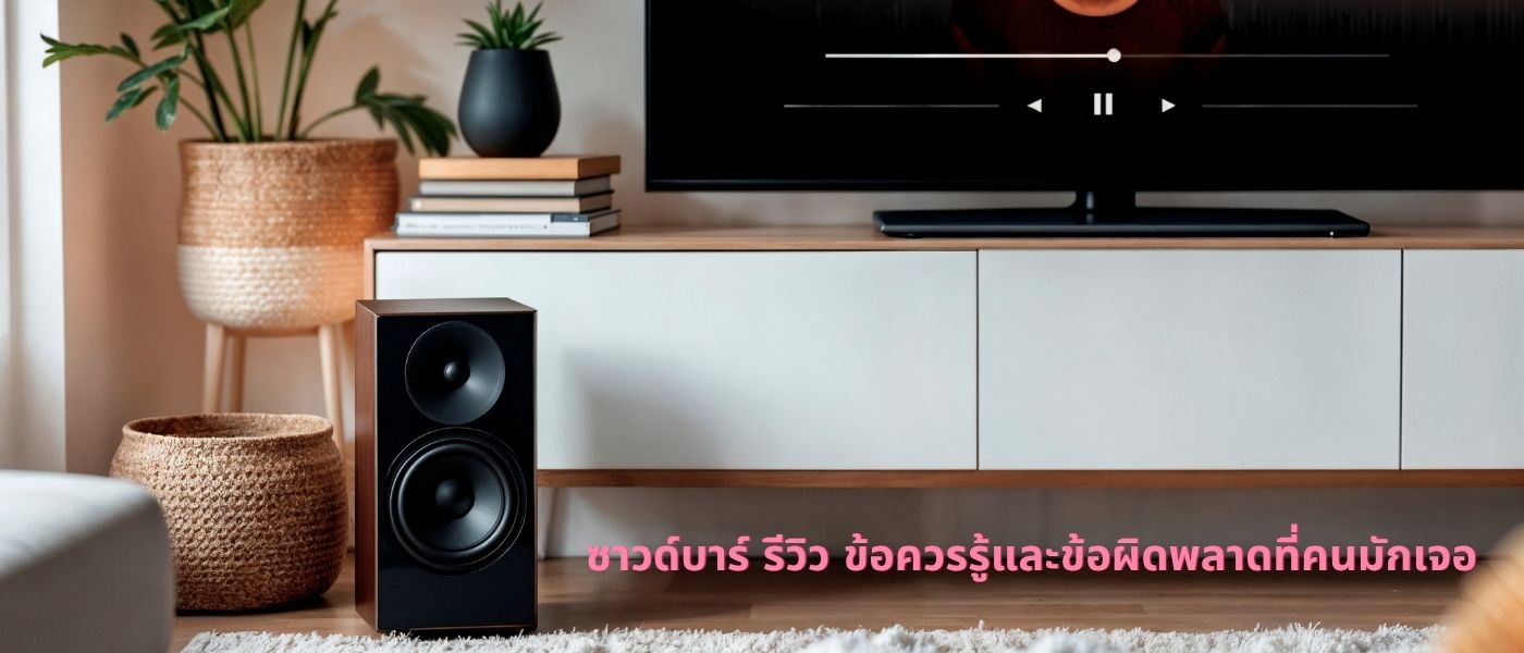 ซาวด์บาร์ รีวิว ข้อควรรู้และข้อผิดพลาดที่คนมักเจอ